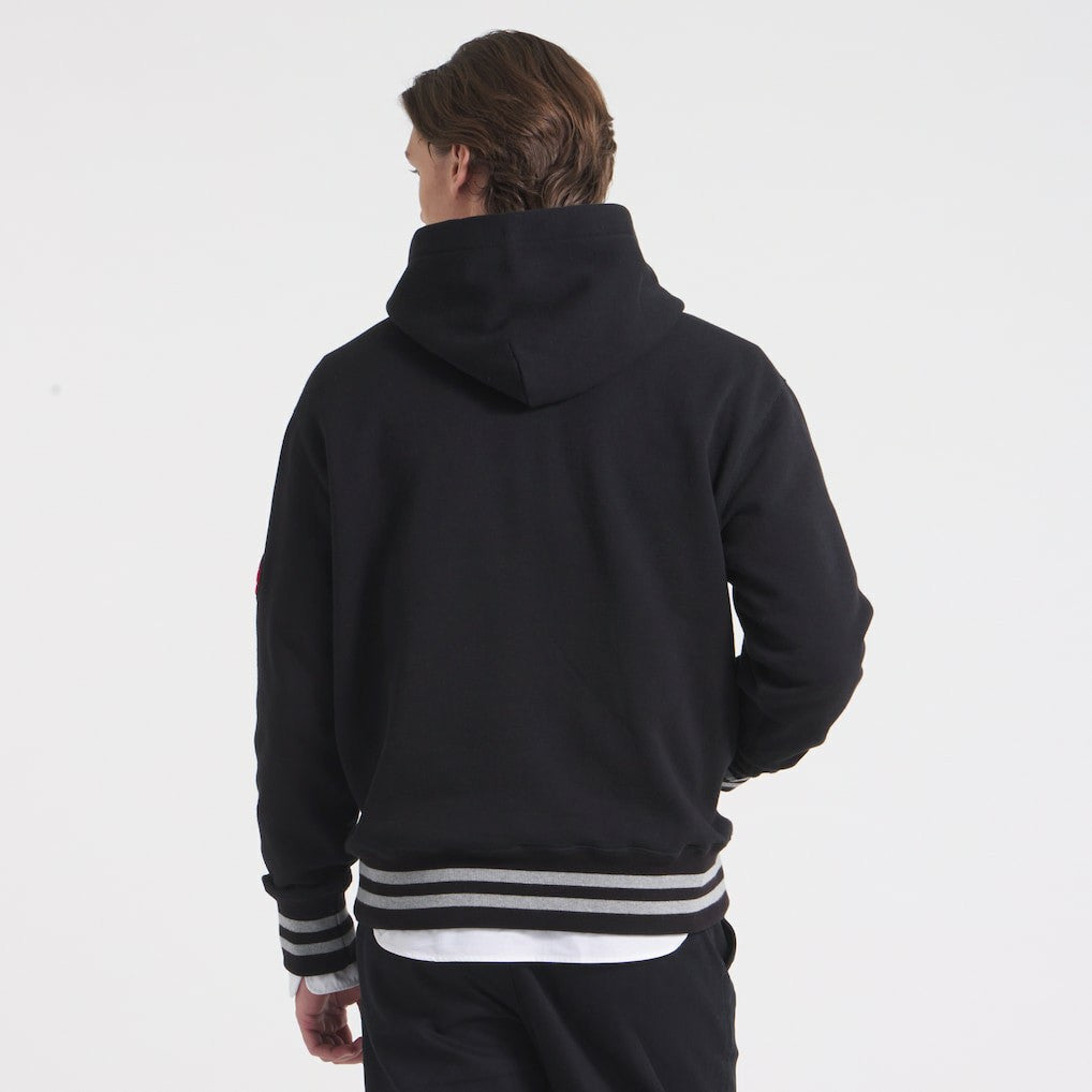 Kansas City Chiefs x Todd Snyder Relaxed Canadian Fleece Hoodie Black - NFL
