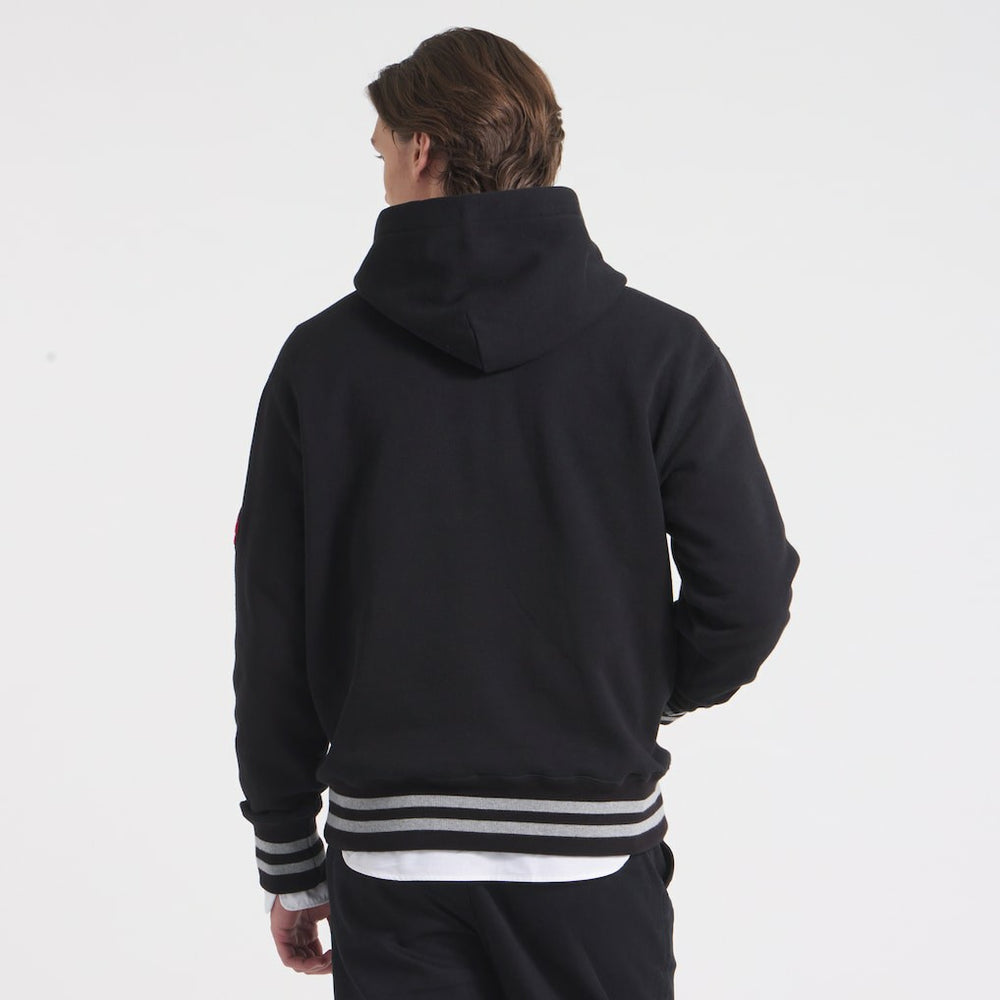 Kansas City Chiefs x Todd Snyder Relaxed Canadian Fleece Hoodie Black - NFL