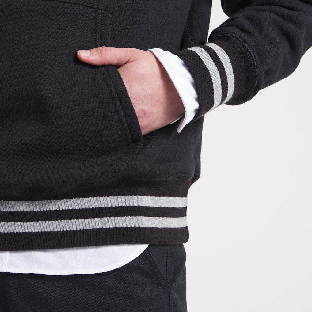 Kansas City Chiefs x Todd Snyder Relaxed Canadian Fleece Hoodie Black - NFL