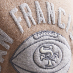 San Francisco 49ers x Todd Snyder Cashmere Crew Sweater Oatmeal - NFL