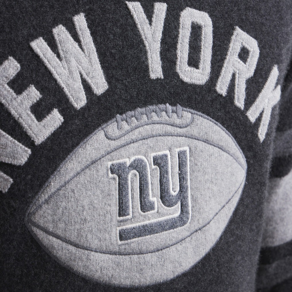 New York Giants x Todd Snyder Cashmere Crew Sweatshirt Heather Charcoal - NFL