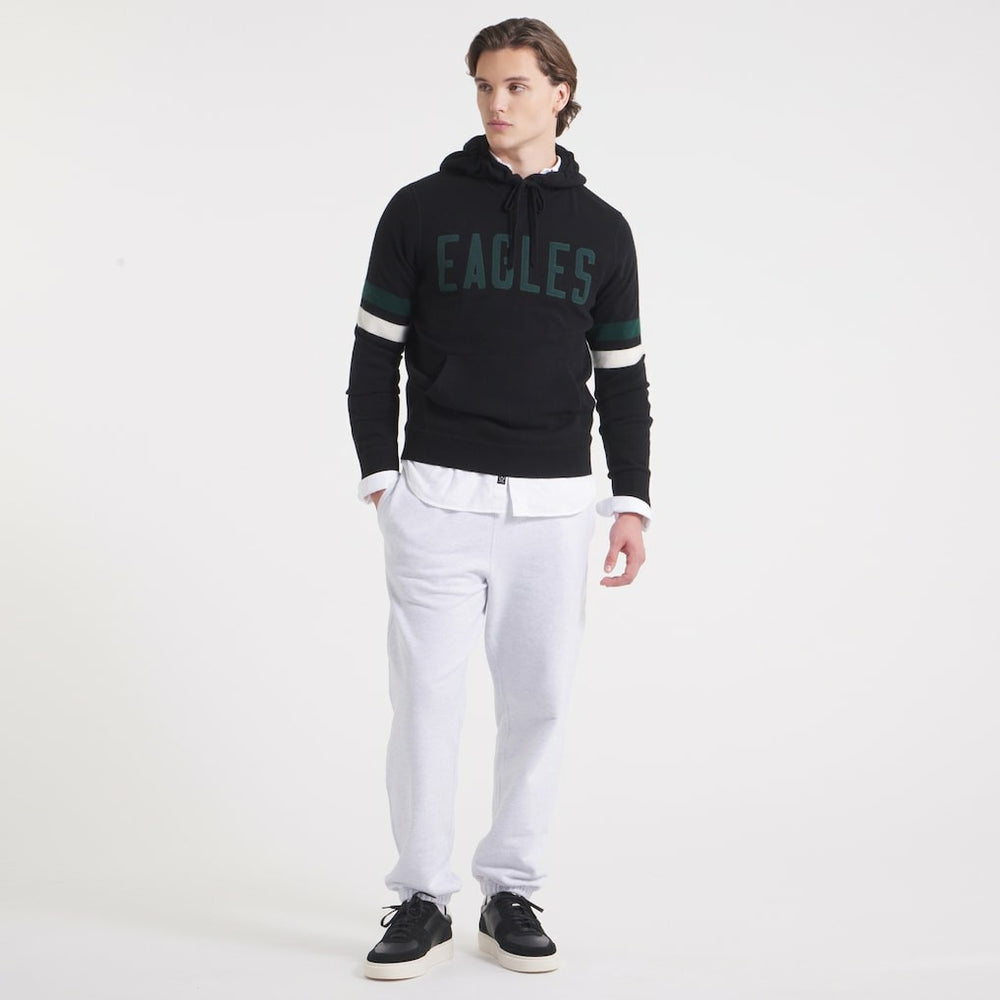 Philadelphia Eagles x Todd Snyder Cashmere Hoodie Sweater Black - NFL