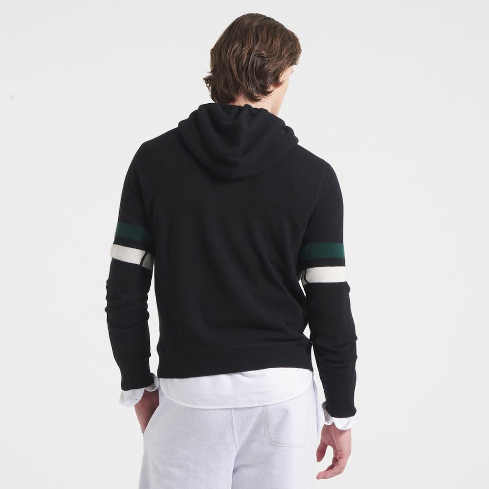 Philadelphia Eagles x Todd Snyder Cashmere Hoodie Sweater Black - NFL
