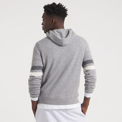 New York Giants x Todd Snyder Cashmere Hoodie Sweater Heather Charcoal - NFL