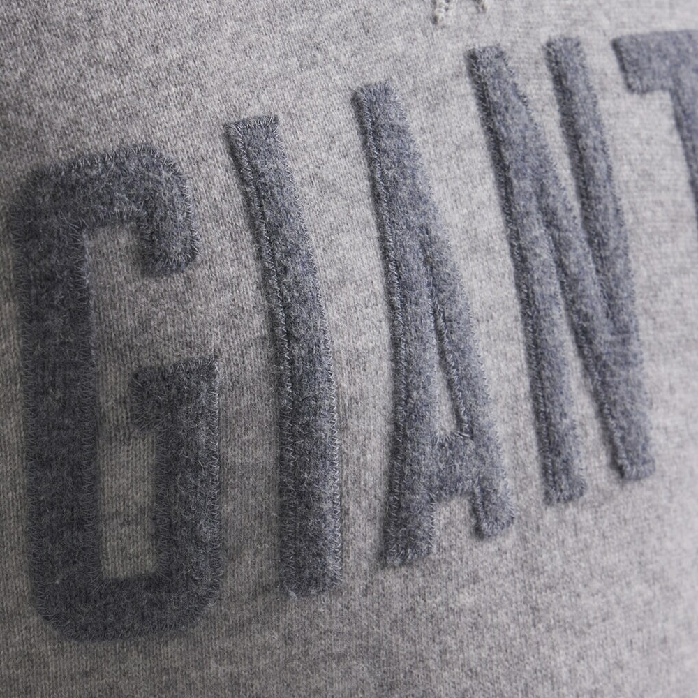 New York Giants x Todd Snyder Cashmere Hoodie Sweater Heather Charcoal - NFL