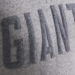 New York Giants x Todd Snyder Cashmere Hoodie Sweater Heather Charcoal - NFL