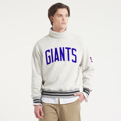 New York Giants x Todd Snyder Relaxed Canadian Fleece Turtleneck Oatmeal - NFL