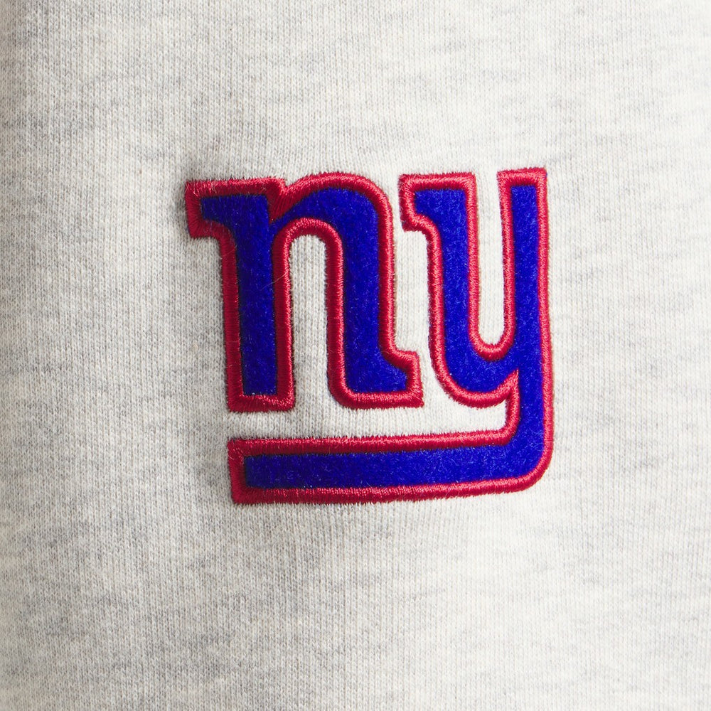 New York Giants x Todd Snyder Relaxed Canadian Fleece Turtleneck Oatmeal - NFL
