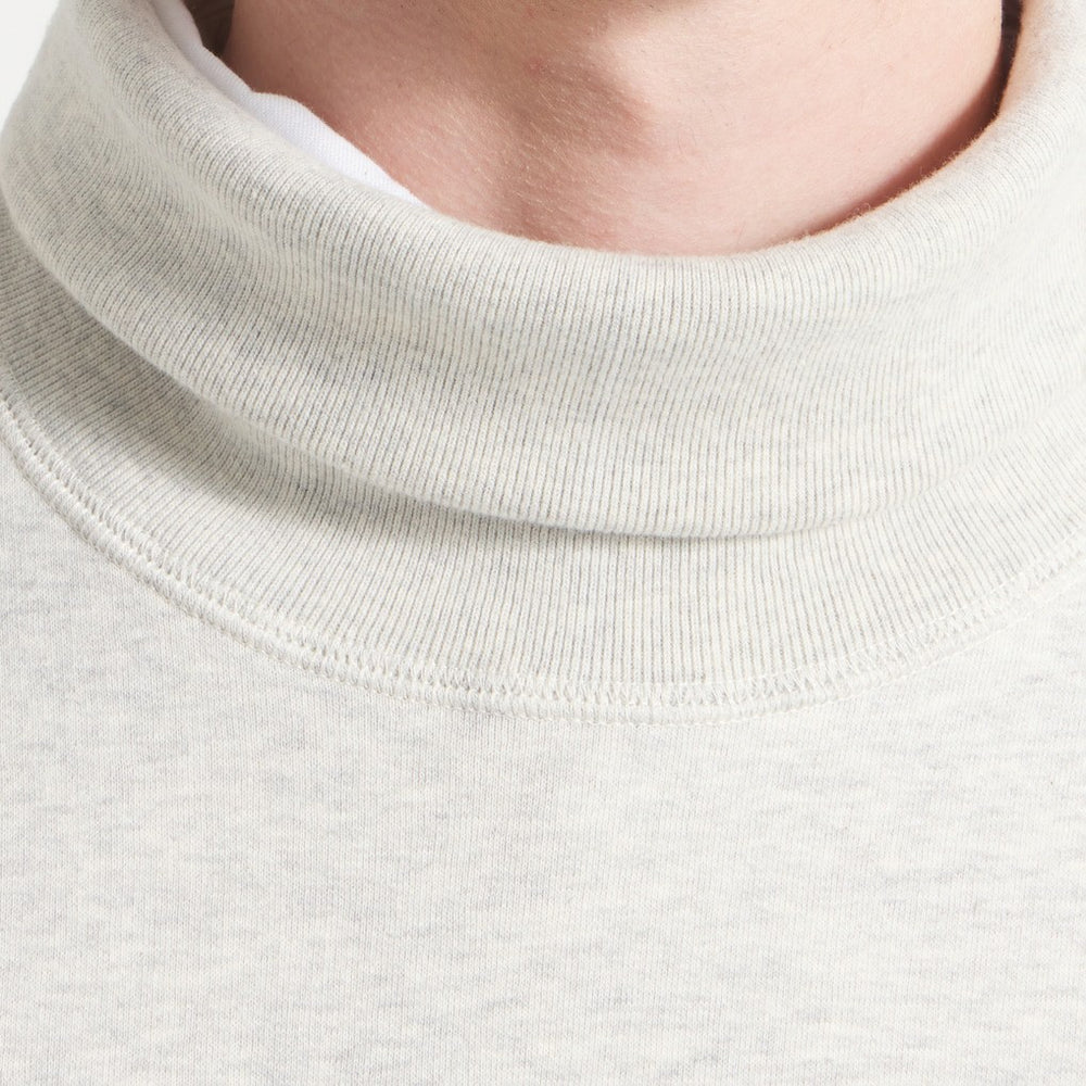 New York Giants x Todd Snyder Relaxed Canadian Fleece Turtleneck Oatmeal - NFL