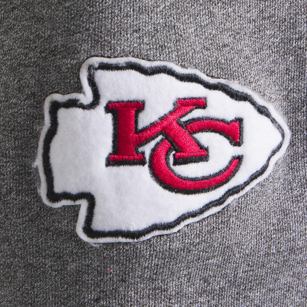Kansas City Chiefs x Todd Snyder Relaxed Canadian Fleece Turtleneck Heather Gray - NFL