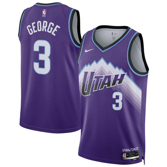 Keyonte George Utah Jazz Unisex Swingman Jersey - Icon Edition - Purple | NBA Jerseys