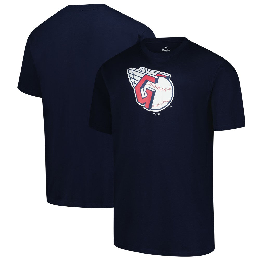 Cleveland Guardians Profile Big & Tall Primary Logo T-Shirt On Sale