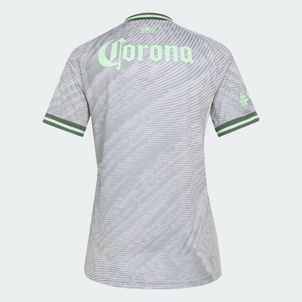 Adidas Club America Women's Third 2025/26 Replica Jerseys - Gray