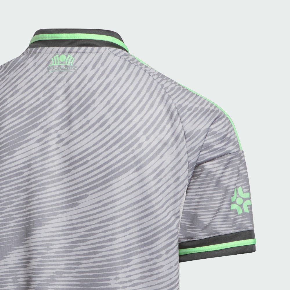 Adidas Club America Youth 2025 Third Replica Jerseys - Gray