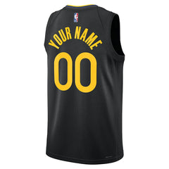 NBA - Golden State Warriors Jordan Brand Unisex 2024/25 Custom Swingman Jersey - Statement Editi- Black