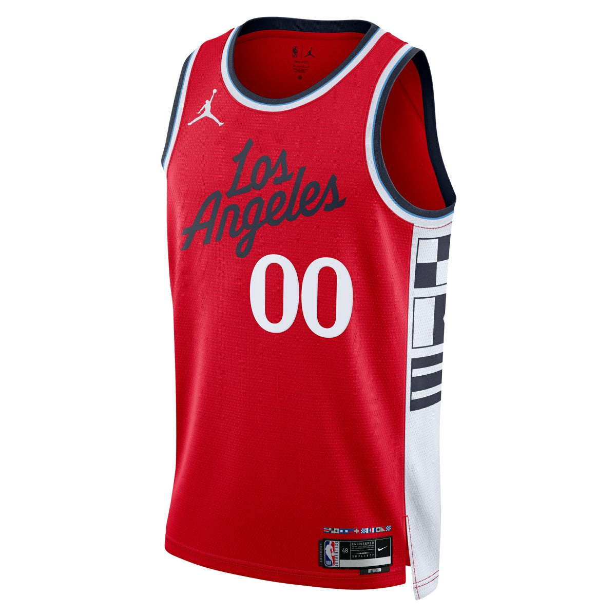 NBA - LA Clippers Jordan Brand Unisex 2024/25 Custom Swingman Jersey - Statement Edition - Red