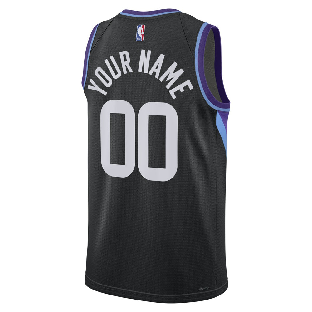 NBA - Utah Jazz Jordan Brand Unisex 2024/25 Custom Swingman Jersey - Statement Edition - Black