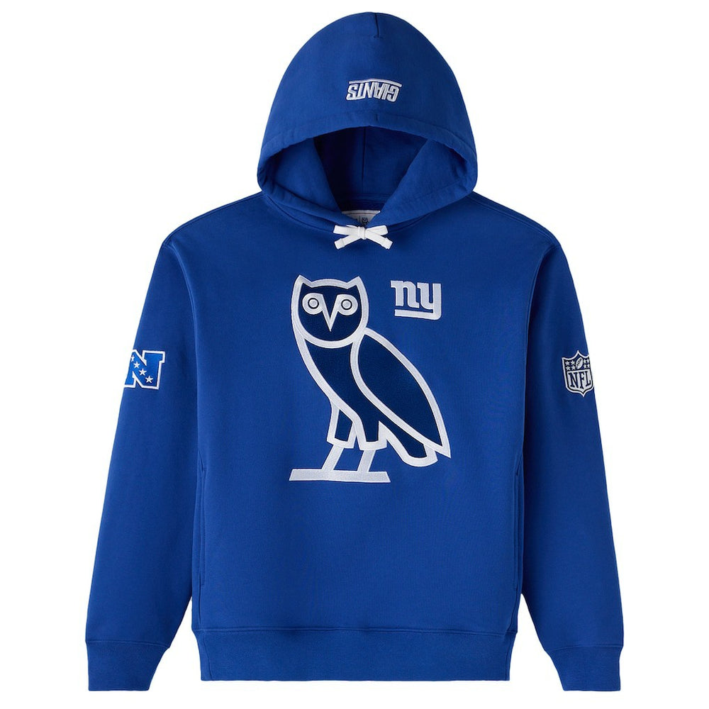 New York Giants OVO Icon Team Pullover Hoodie Royal - NFL