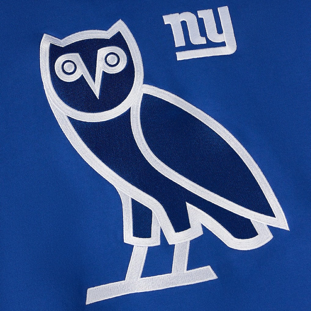 New York Giants OVO Icon Team Pullover Hoodie Royal - NFL