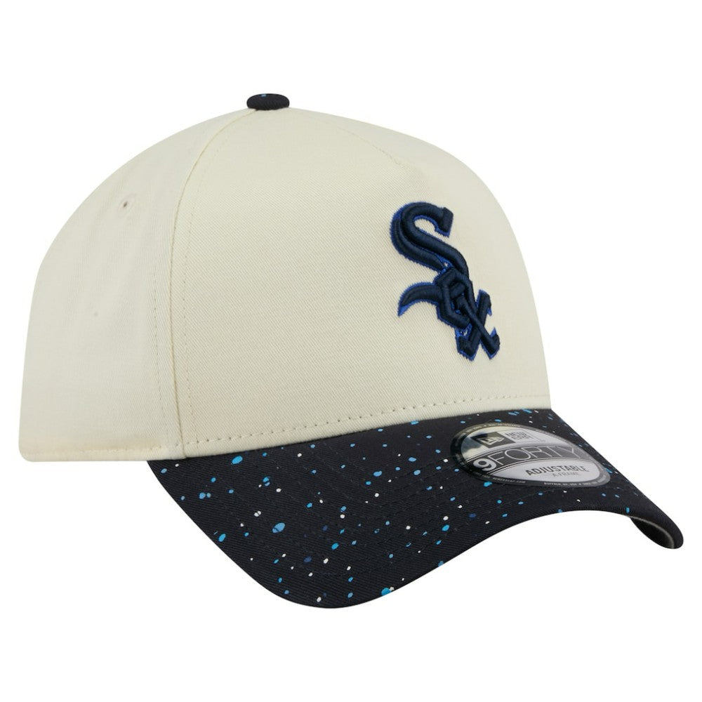 Chicago White Sox New Era Speckle A-Frame 9FORTY Adjustable Hat discount