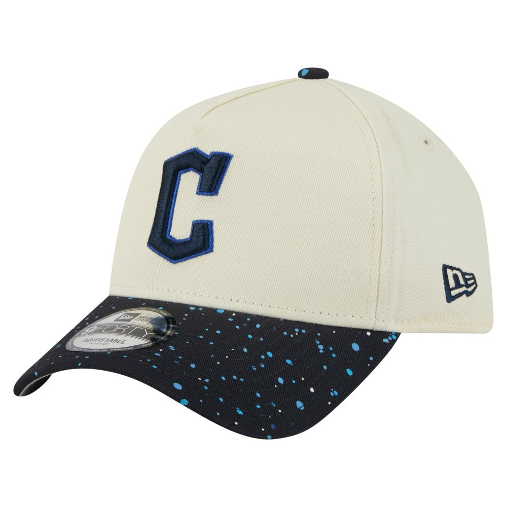 Cleveland Guardians New Era Speckle A-Frame 9FORTY Adjustable Hat Online