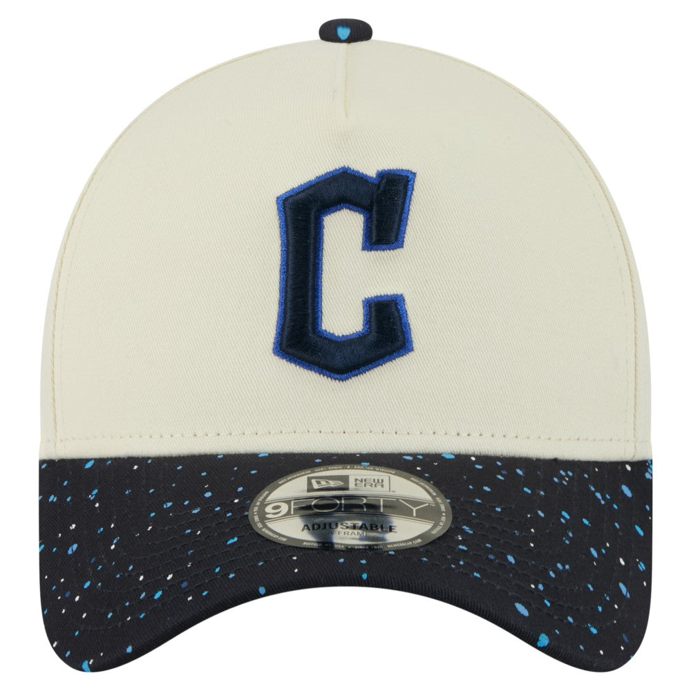 Cleveland Guardians New Era Speckle A-Frame 9FORTY Adjustable Hat Online