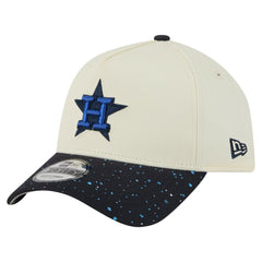 Houston Astros New Era Speckle A-Frame 9FORTY Adjustable Hat Lifestyle