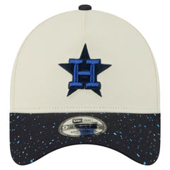 Houston Astros New Era Speckle A-Frame 9FORTY Adjustable Hat Lifestyle