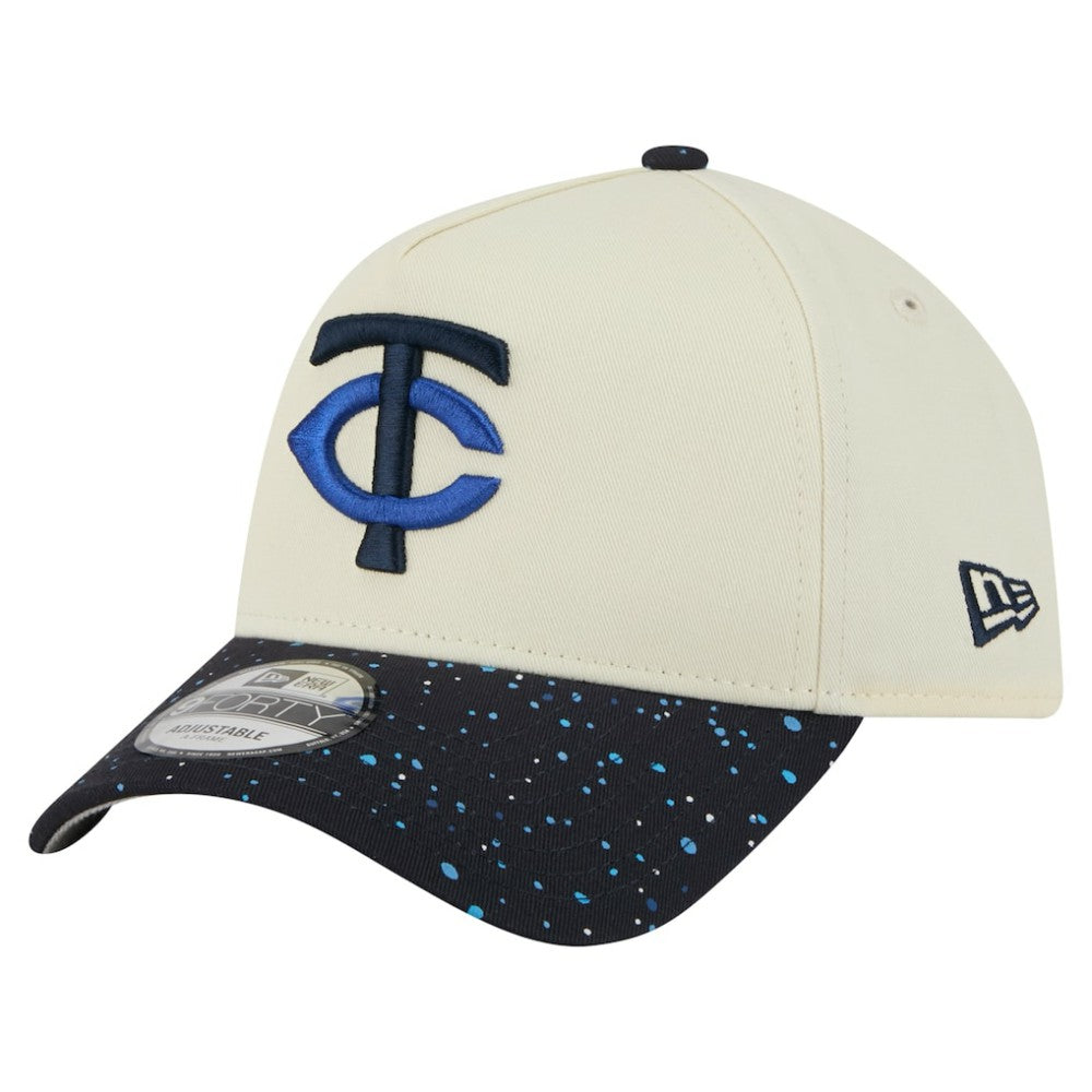 Minnesota Twins New Era Speckle A-Frame 9FORTY Adjustable Hat discount