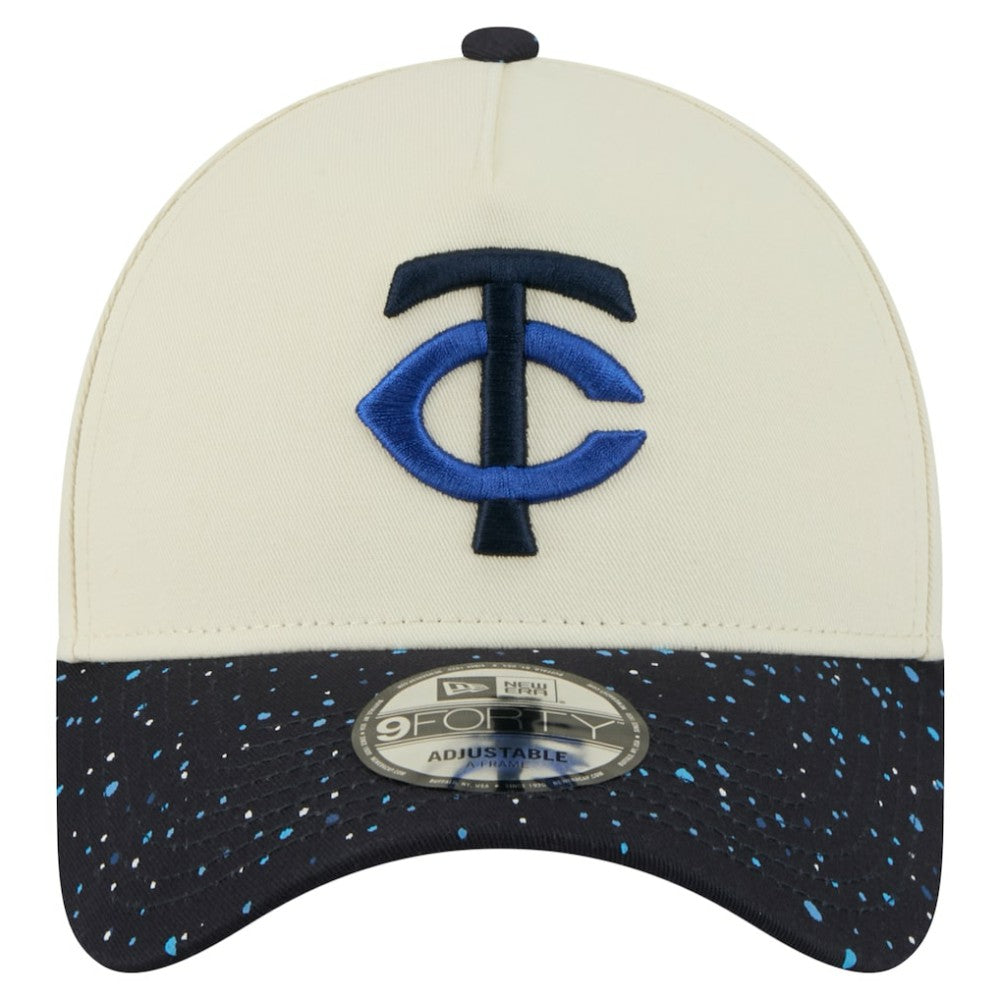 Minnesota Twins New Era Speckle A-Frame 9FORTY Adjustable Hat discount