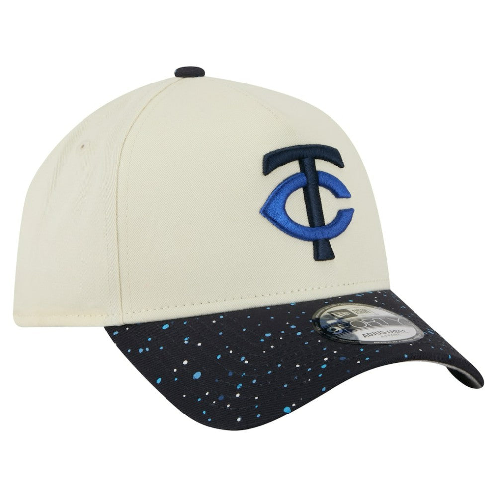 Minnesota Twins New Era Speckle A-Frame 9FORTY Adjustable Hat discount