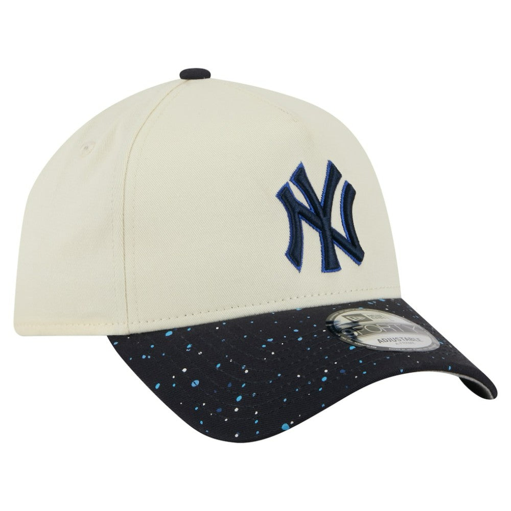 New York Yankees New Era Speckle A-Frame 9FORTY Adjustable Hat Clearance