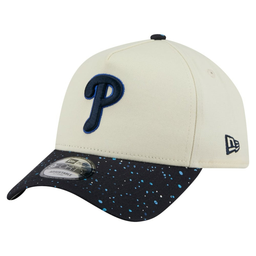 Philadelphia Phillies New Era Speckle A-Frame 9FORTY Adjustable Hat Near Me