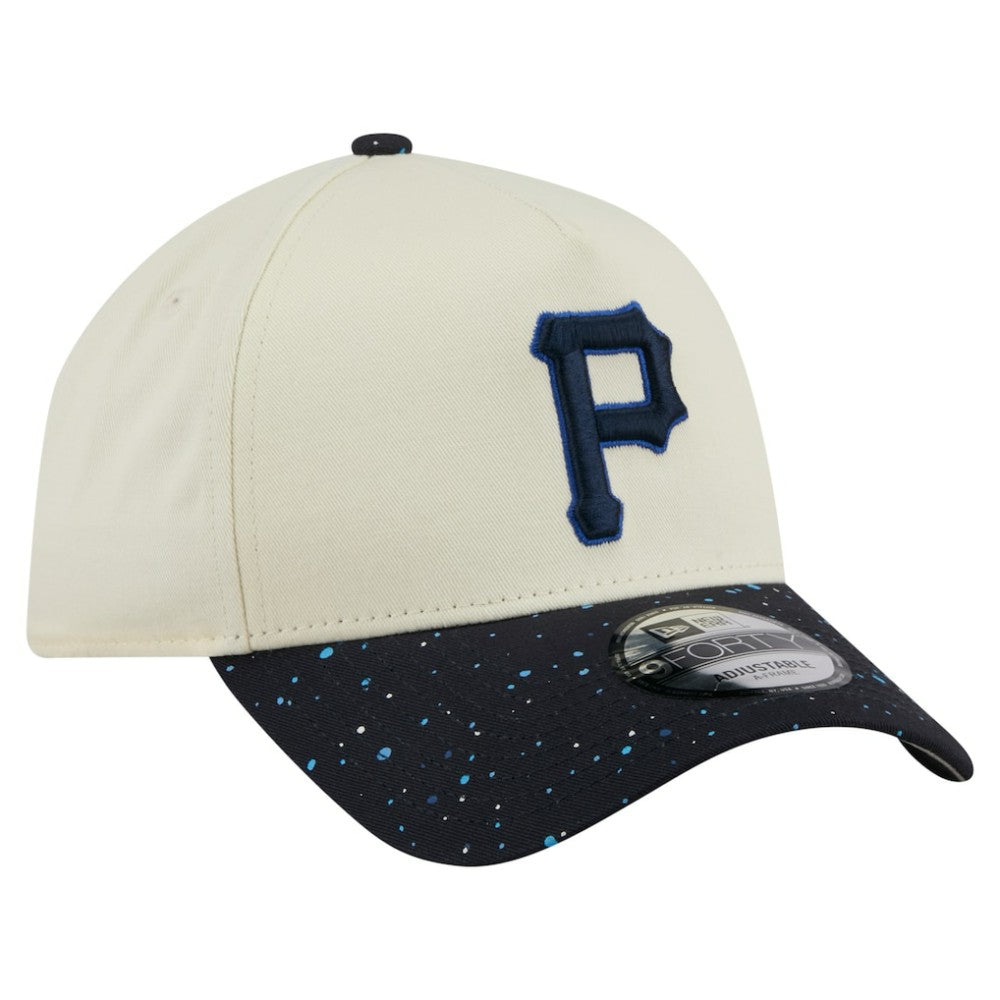 Pittsburgh Pirates New Era Speckle A-Frame 9FORTY Adjustable Hat On Sale