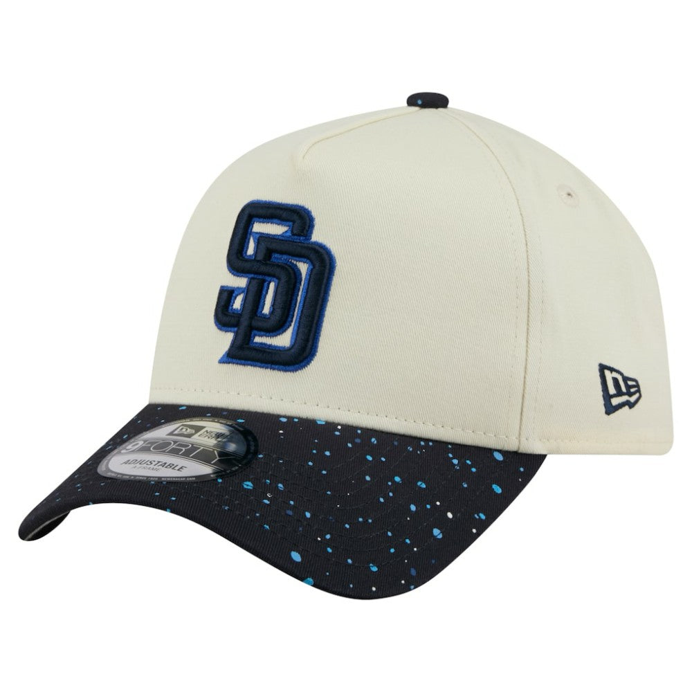 San Diego Padres New Era Speckle A-Frame 9FORTY Adjustable Hat discount