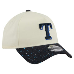 Texas Rangers New Era Speckle A-Frame 9FORTY Adjustable Hat Lifestyle