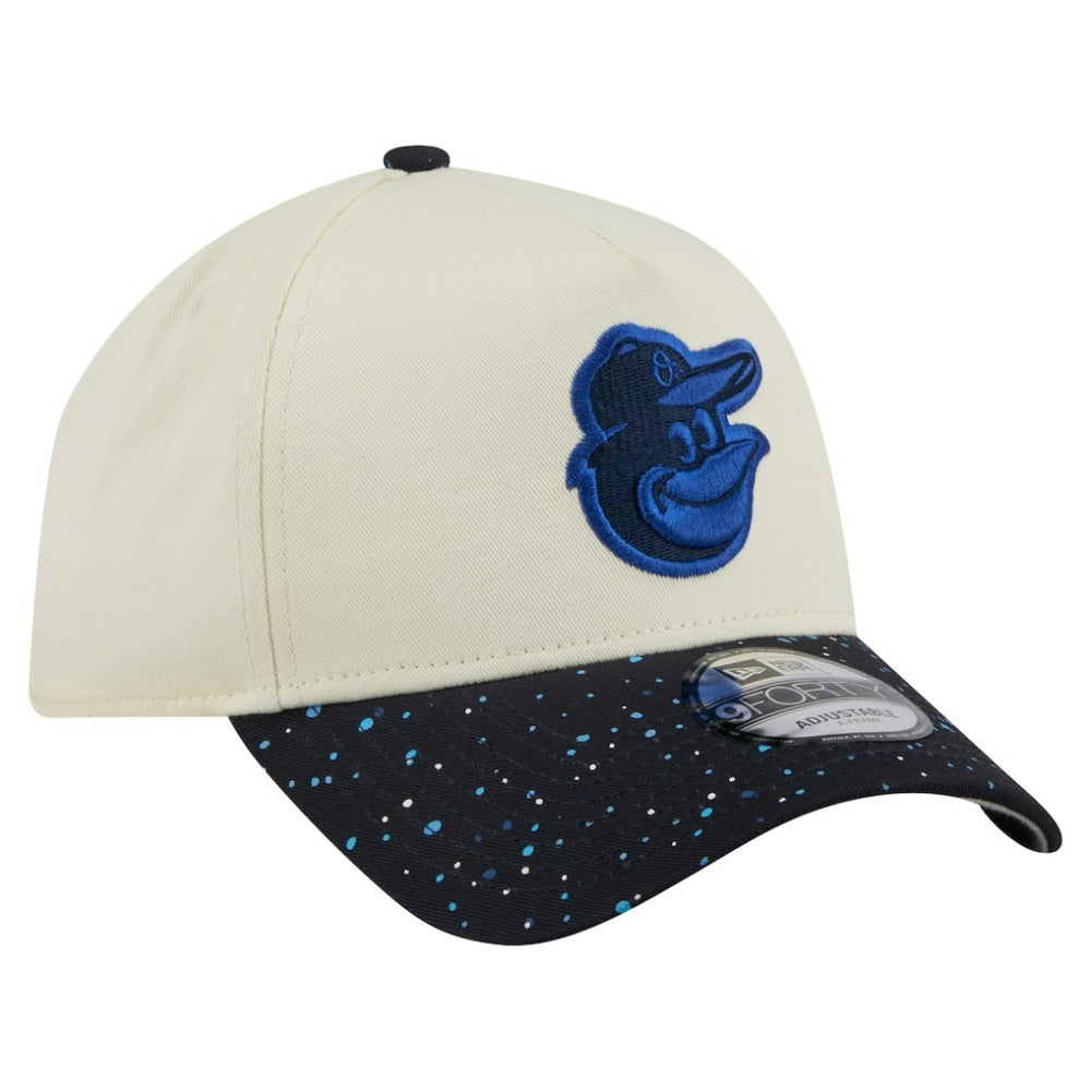 Baltimore Orioles New Era Speckle A-Frame 9FORTY Adjustable Hat for sale