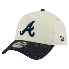 Atlanta Braves New Era Speckle A-Frame 9FORTY Adjustable Hat Clearance