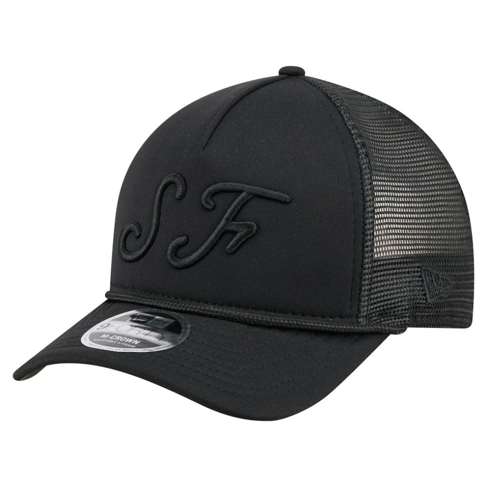 San Francisco Giants New Era City Initial 9FORTY A-Frame M-Crown Adjustable Trucker Hat for sale