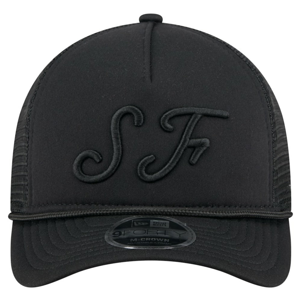 San Francisco Giants New Era City Initial 9FORTY A-Frame M-Crown Adjustable Trucker Hat for sale