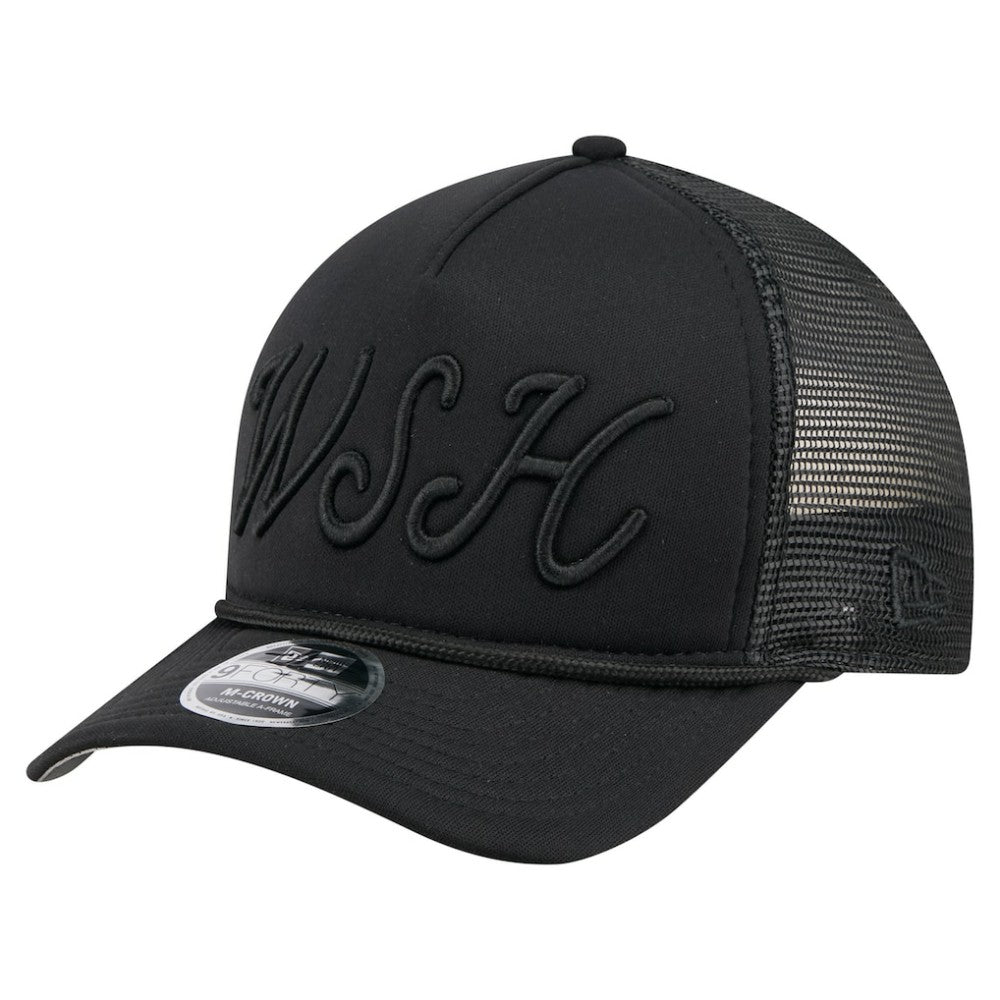 Washington Nationals New Era City Initial 9FORTY A-Frame M-Crown Adjustable Trucker Hat Near Me