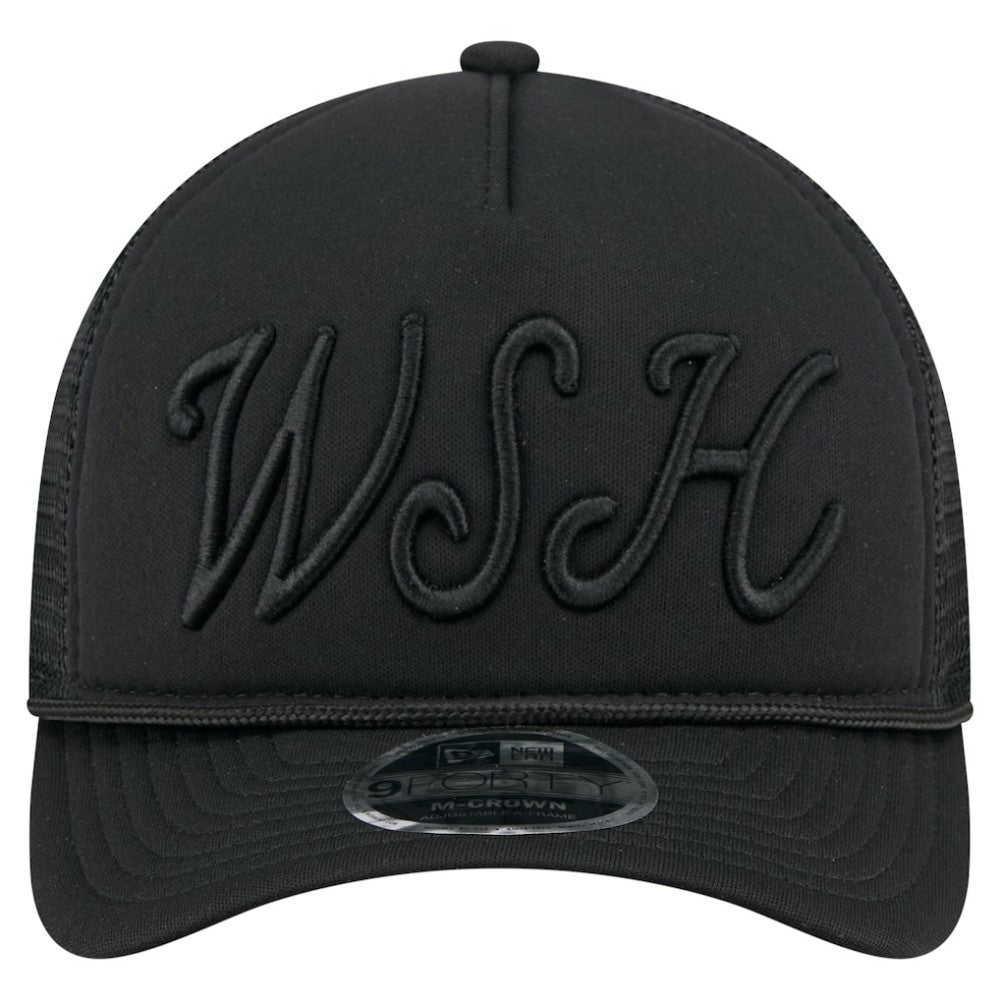 Washington Nationals New Era City Initial 9FORTY A-Frame M-Crown Adjustable Trucker Hat Near Me