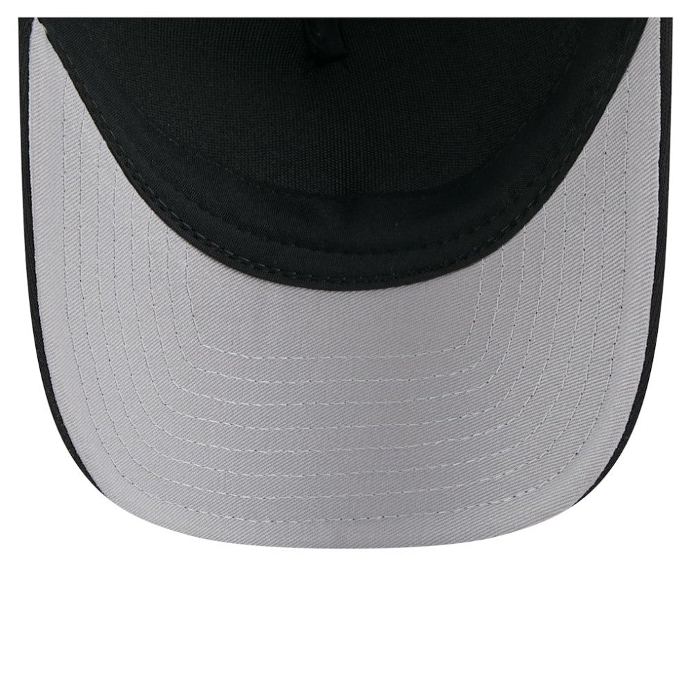 Athletics New Era City Initial 9FORTY A-Frame M-Crown Adjustable Trucker Hat Lifestyle