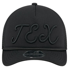 Texas Rangers New Era City Initial 9FORTY A-Frame M-Crown Adjustable Trucker Hat On Sale