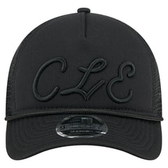 Cleveland Guardians New Era City Initial 9FORTY A-Frame M-Crown Adjustable Trucker Hat discount