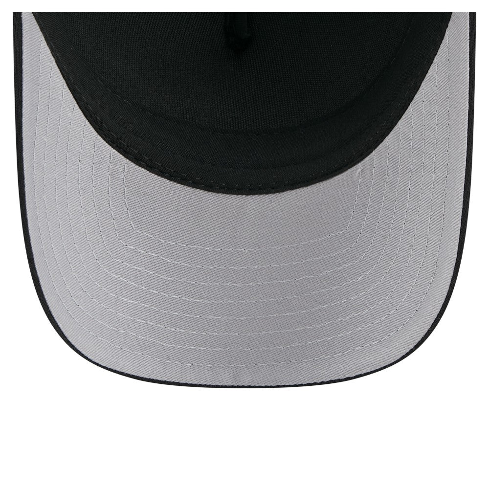 Kansas City Royals New Era City Initial 9FORTY A-Frame M-Crown Adjustable Trucker Hat Lifestyle