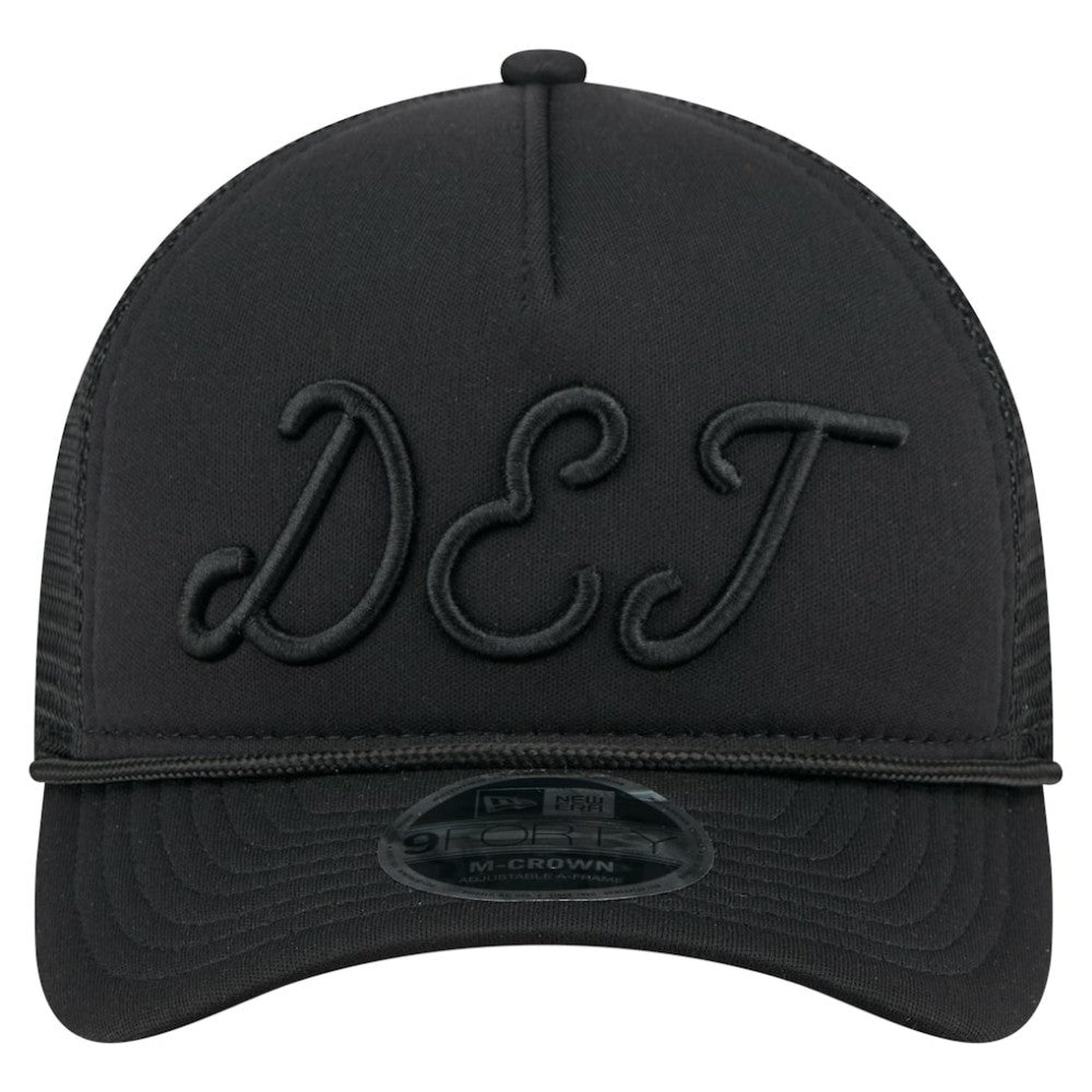 Detroit Tigers New Era City Initial 9FORTY A-Frame M-Crown Adjustable Trucker Hat Near Me