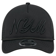 New York Mets New Era City Initial 9FORTY A-Frame M-Crown Adjustable Trucker Hat Online