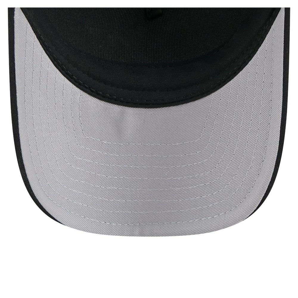Cincinnati Reds New Era City Initial 9FORTY A-Frame M-Crown Adjustable Trucker Hat Lifestyle