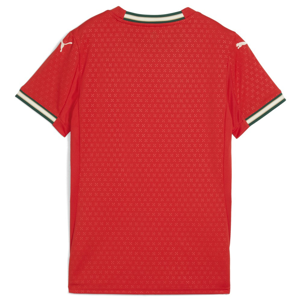 Puma Portugal National Team Women's 2025 Home Replica Jerseys - Red